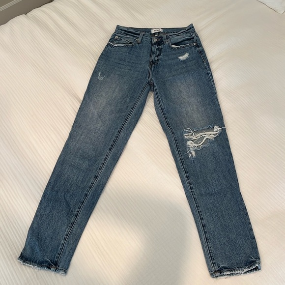 Pistola Presley High Rise Relaxed Roller in Antidote - Picture 2 of 7